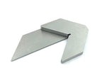 Set of 2 Pcs. Center Squares/Finders- Capacities 1.5"(38 mm) & 3" (75 mm)- Find Centers of Round Objects
