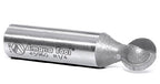 Amana Tool - AMS-557 4-Pc Carbide Tipped Ball End Router Bit Set 1/2" Shank