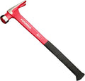 Sturnus Red 13oz Velocity Rip Claw Hammer – 13oz, Lightweight Aluminum & Ergonomic, Pro-Grade with Anti-Vibration Grip (Milled Face, Long Handle)