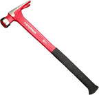 Sturnus Red 13oz Velocity Rip Claw Hammer – 13oz, Lightweight Aluminum & Ergonomic, Pro-Grade with Anti-Vibration Grip (Milled Face, Long Handle)