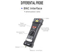 PINTECH High Voltage Differential Active Probe 7000V, 100MHz, 100X/200X/500X/1000X Attenuation Rate, 3.5ns Rise Time Oscilloscope Probe DP-100