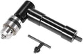 Drill Chuck Extension, Gearwoo 90 degree attachment Adapter With 3/8" Keyed Chuck 8mm Hex Shank Power Tool Accessory