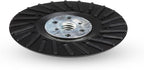 BHA Angle Grinder Ribbed Backing Pad for Resin Fiber Disc, 4.5" x 5/8"-11