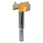 FivePears Forstner Drill Bit 3/8 inch Shank, 1-1/2 inch Cutting Diameter, Carbide Tipped Wood Hole Saw Auger Opener, Hole Opener Hinge Hole Cutter for Woodworking, Plastic, Plywood Products
