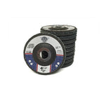 Benchmark Abrasives 4.5" x 7/8" Premium Zirconia Type 29 Flap Discs 4 1/2 for Angle Grinder, Sanding Discs, Finishing - Grinding Wheels 4 1/2 inch (100 Pack) - 80 Grit