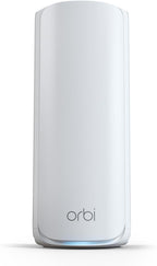 NETGEAR Orbi 770 Series Tri-Band WiFi 7 Mesh Add-on Satellite (RBE770) – Works with Orbi RBE772 and RBE773, Security Features, Up to 11Gbps, Covers up to 2,750 sq ft, 2.5 Gig LAN Ports