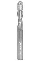 YONICO Solid Carbide Flush Trim Router Bit Spiral 1/4-Inch Upcut 1/4-Inch Shank 14119