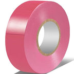 Pink Electrical Tape, 66 feet x 3/4 inch,Waterproof,Strong Adhesive, Vinyl Rubber Adhesive Electrical Tape Use at No More Than 600V & 176℉