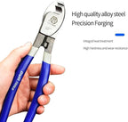 9.5 Inch Steel Cable Cutters – Wire Cutters Heavy Duty,Wire Rope Cutters,Precision-Cut Chromium-Vanadium Steel (56HRC) for Aluminum, Copper, Wires & Cables. Sharp, Durable & Effortless Cutting