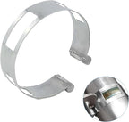 3.5 Inch (88.9MM) Stainless Steel Welding Tacking Band Clamp,Clamp-On Exhaust Pipe Tacking Band for Welding Fabrication