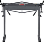KAKA INDUSTRIAL Sheet Metal Brake, 36-Inch Metal Brake Bender, 20-Gauge Mild Steel Capacity, 0-120 Degrees Adjustable Bending Brake, Heavy-Duty Siding Brake MB-36
