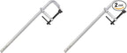 Wilton Heavy-Duty F-Clamp, 24" Opening, 4-3/4" Throat, 2660 Lbs. Clamping Force (Model GSM60) (Pack of 2)