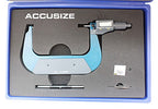 Accusize Industrial Tools 5-6''/125-150 mm by 0.00005''/0.001 mm 2 Keys Electronic Digital Outside Micrometer, Metric/Imperial, Md71-0006