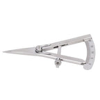 Marking Gauge, Stainless Steel Scribe Tool, Caliper Measuring Tool for Leather Trimming Projects