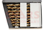 Shars 1/16-3/8" by 64ths 21 Pcs M35 Cobalt Heavy Duty Black & Gold Finish Jobber Drill Set 135° Point Angle 404-2204 New P(