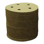 BHA 5" Inch 5 Hole Hook and Loop Sanding Discs for Orbital DA Sanders - 100 Pack (320 Grit)