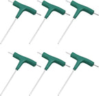 Antrader T-Handle Hex Key Wrench, 3-Way Allen Key Wrench Set Metric with Plastic Handle for Home Repair (3mm/3mm/2.5mm)
