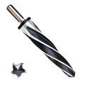 1-1/8" Reamer Drill Bit for Metal, M2 HSS Taper Reamer for Steel, Alloy, Wood, Plastic to Align, Enlarge Holes – 5-Spiral Flutes,1/2"Non-Slip Shank, 28mm Car Reamer, Bridge Construction Reamer.