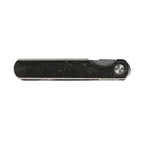 PEC Tools Stainless Steel Feeler Gauge, 0.0015-0.025'' Straight Blade 1/2" Width Measuring Tool, 26 Blades, Made in USA
