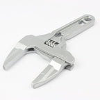 Adjustable Spanner Wrench 16-68mm, short shank plumbing wrench for tight spaces, mini plumber wrench for bathroom kitchen pipe nuts bolts