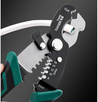 Zsling 8 Inch Inch Wire Strippers Crimpers Cutter Pliers Multi-Function Hand Tool Cable Cutting Wire Cutters