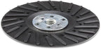 BHA Angle Grinder Ribbed Backing Pad for Resin Fiber Disc, 5" x 5/8"-11