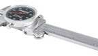 Accusize Industrial Tools 0-6" x 0.001" (Range x Resolution) Dial Caliper, Black Face Red Needle, Stainless Steel in Fitted Box, P920-B216