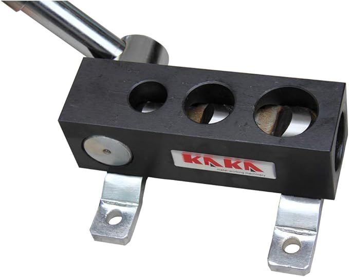 KAKA INDUSTRIAL Pipe and Tube Notcher Manual for 7/8 in, 1-1/4 in, 1-3/8 in Outside Diameter, 90 Degree High Precision Light Weight RA-8