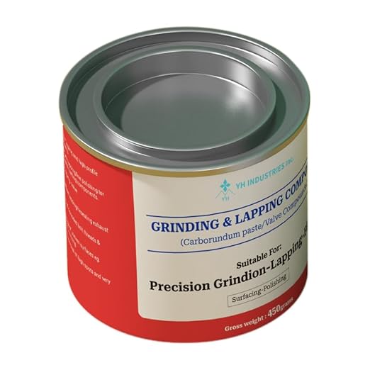 Y H M Valve Grinding Compound Grit #60-#3000 Grit #600 Very Fine 450g