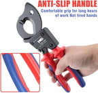 HKS Ratchet Cable Wire Cutter Heavy Duty for Cutting Electrical Aluminum Copper and Multi-core Cables up to 300mm² YEC-36D