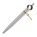 Spring Joint Caliper - [8 Inch] Carbon Steel Spring Divider Caliper with Brass Fulcrum for Metalworking Drawing Use, Flat Leg