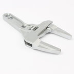 Adjustable Spanner Wrench 16-68mm, short shank plumbing wrench for tight spaces, mini plumber wrench for bathroom kitchen pipe nuts bolts