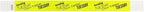 500 WristCo Tuesday Neon Yellow Tyvek Wristbands for Events - ¾” x 10” - Waterproof Recyclable Comfortable Tear Resistant Paper Bracelets Wrist Bands for Concerts Festivals Admission Party