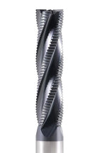 Accusize Industrial Tools 1/2'' Fine Tooth M42 8% Cobalt Tialn Roughing End Mill, 1/2'' Shk Dia, 2'' Flute Length, 4'' Oal, 4 Flute, 1104-0120