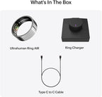 ULTRAHUMAN Ring AIR-Smart Ring Health Tracker, Size First Sizing Kit,Sleep Tracker,Smart Ring for Men/Women,Fitness Tracker (Made in India, Space Silver, 10)