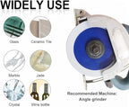 SHDIATOOL Diamond Glass Cutting Disc 4-Inch Saw Blade, Ultra-Thin Cut Off Wheel for Tile Ceramic Porcelain Marble 100mm (10 of Pack)