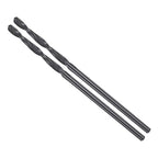 Drill Bit, 1/16" Cutting Diameter, 4241 HSS Nitriding Black 118° Cutting Angle Versatile Jobber Bits - (Applications: for Drilling Plastic Wood Soft Metal), 2-Pieces