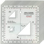 Pack of 5 Military Protractors for Land Nav