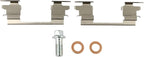 SCITOO 18B4934 18B4935 Rear Left & Right Disc Brake Calipers w/Bracket Fit For Chev For Express 2500 2003-2020,For GMC For Savana 3500 2003-2020, Double Pistons