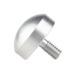 Spherical Point Contact Point for Dial Digital Indicator Depth Gauge Tip M2.5 Thread 10mm Diameter 5mm Long