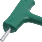 Antrader T-Handle Hex Key Wrench, 3-Way Allen Key Wrench Set Metric with Plastic Handle for Home Repair (4mm/4mm/3mm)