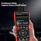 3 in 1 Handheld Oscilloscope Automotive Dual Channel 50MHz with Digital Multimeter and Signal Generator