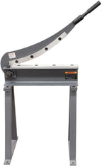 KAKA INDUSTRIAL Guillotine Metal Shear, 20-Inch Cutting Capacity, 16 Gauge HS-20 Sheet Metal Cutter with Stand for Fabrication and Construction