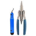Manual Copper Pipe Expander, Refrigeration Copper Pipe Tube Expander Hand Expanding Tool 1/4~7/8inch 6~22mm with Tube Deburring Tool Air Conditioner Install Pipe Deburring Tool