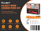 Ultimate All-in-ONE Heat Shrink Solder Seal Wire Connectors Kit – Wire Striper, Heat Gun, Kuject 2000PCS Waterproof Solder Stick Butt Connectors, Electrical Wiring Connector Kit for Marine Automotive