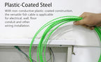 Fish Tape Wire Puller Through Wall Wire Threader Fish plus Fish Cable Fastener with Steel rope 32FT(10M)