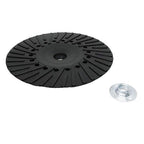 Benchmark Abrasives 7 Inch Sanding Disc Backing Pads, Resin Fiber Disc Polishing Pad for Grinding, Sanding, Stripping on Wood, Metal, 7/8" Arbor - Angle Grinder Attachments - Grinder Sanding Pad