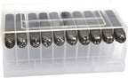 WKSTOOL 1/4"(6mm) High Hardness Carbon Steel 10Pcs Logo Symbol Design Metal Punch Stamp for Coin Ingot Molds Tag Jewel Design Making Imprinting Tools