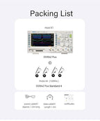Rigol DS1104Z-S Plus Digital Oscilloscope 100Mhz Bandwidth,4 Channels,1GSa/s Sampling Rate,24Mpts Memory Depth,16 Digital Channels,Built-in 25MHz Function/Arbitrary Waveform Generator