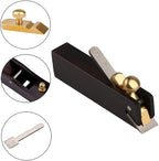 Mini Wood Planer, 3 inch Wood Hand Planer Ebony Woodworking Plane for Planing Smoothing Flat Bottom Trimming Perfect for Carpenter DIY Cutting Tool for Woodworking